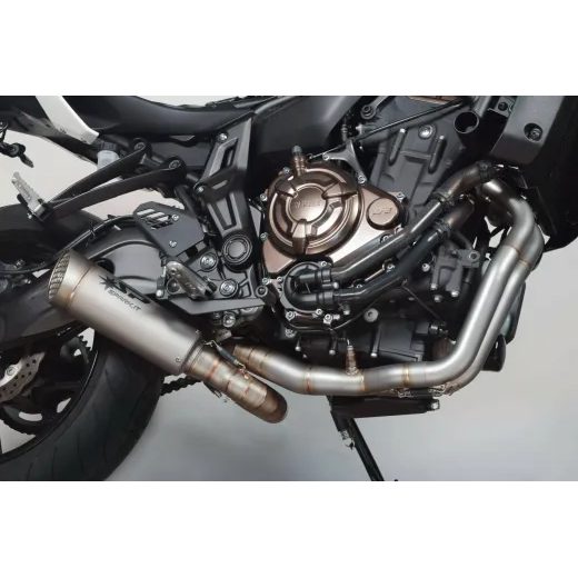 EXHAUST SYSTEM EXHAUST GRID-O TIT RAC FULL SYS YAM R7-MT07-TRC7 FOR YAMAHA MT-07 (TITĀNS)