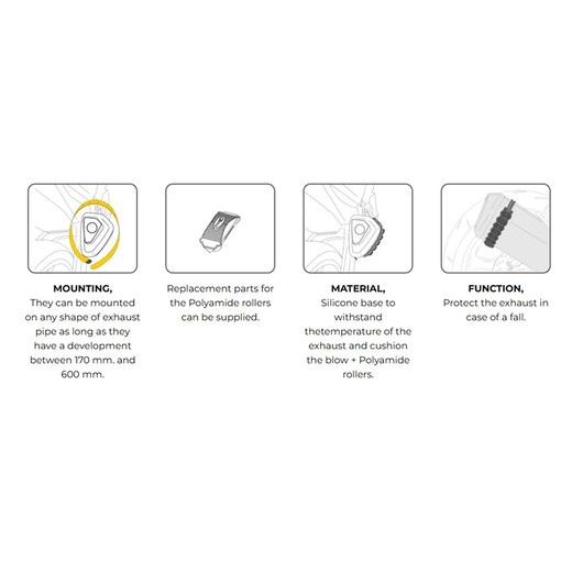 EXHAUST PROTECTOR PUIG 21728A ZILS