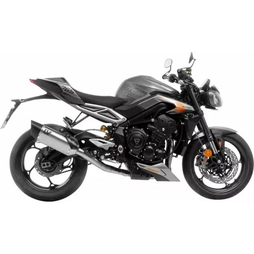 IZPLŪDES SISTĒMA LV-14 TRIUMPH 765 SS FOR TRIUMPH STREET TRIPLE 765 R ABS (NERŪSĒJOŠAIS TĒRAUDS)