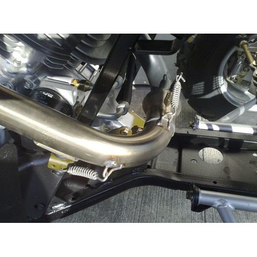 PILNA IZPLŪDES SISTĒMA GPR DEEPTONE CO.ATV.31.DEATV BRUSHED STAINLESS STEEL INCLUDING REMOVABLE DB KILLER