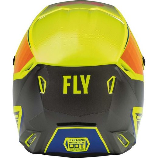 ĶIVERE FLY HELMET ECE KINETIC DRIFT (ZILS, DZELTENS)