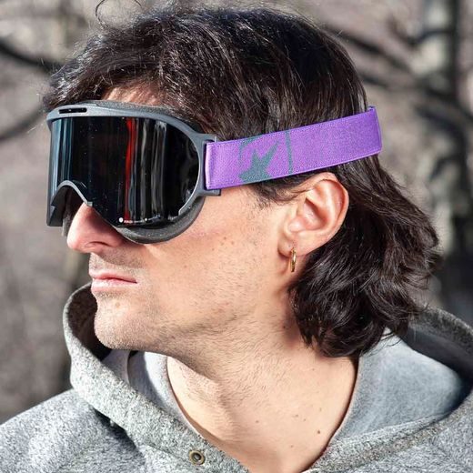 GOGGLES ARIETE WABI SILVER MIRROR LENS PURPLE/GREY