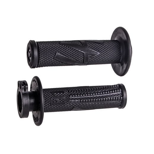 GRIPS MX LOCK-ON ODI EMIG PRO MX V2 H36EPBB BLACKOUT-BLACK / BLACK
