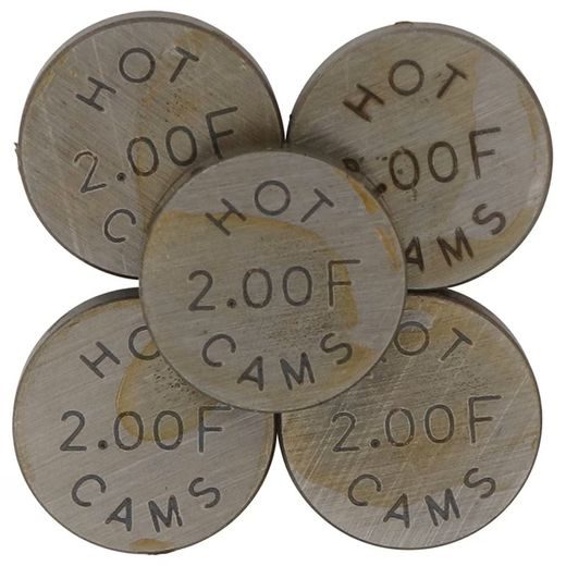 PAPLĀKSNE HOT CAMS 5PK1000200 5PK (DIAMETER 10.00 MM, THICK 20.0 MM)