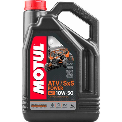 MOTOREĻĻA MOTUL ATV SXS POWER 10W-50 4T 4L
