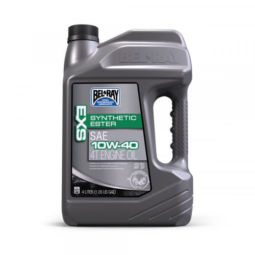 MOTORA EĻĻA BEL-RAY EXS FULL SYNTHETIC ESTER 4T 10W-40 4 L