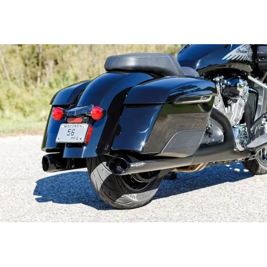 IZPŪTĒJS MUFFLER SLSH IND. 14+.BLK FOR INDIAN CHALLENGER 108 ABS