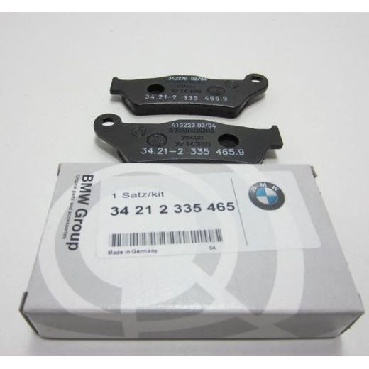 SET, BRAKE PADS, ORGANIC