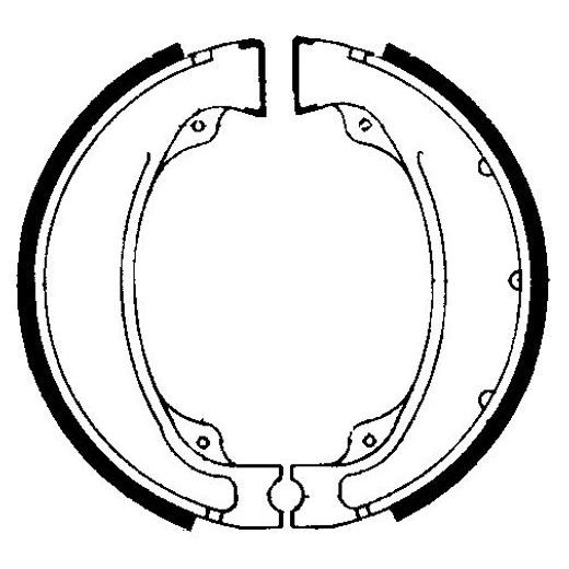BREMŽU LOKI FERODO 225129055