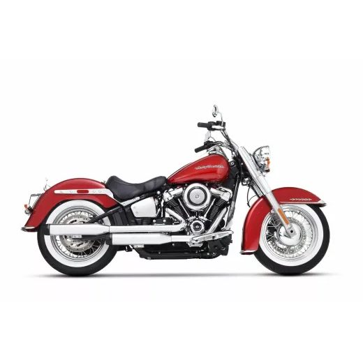 LABAIS MUF 3.5" FLDE/FLHC 18-UP CH/BK FOR HARLEY DAVIDSON FLDE 1750 ABS (NĒRUSĒJOŠAIS TĒRAUDS)