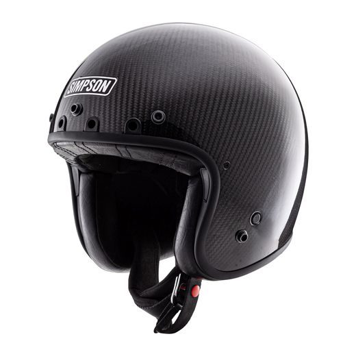 ĶIVERE SIMPSON HELMET ECE22.06 CHOPPER (KARBONS)