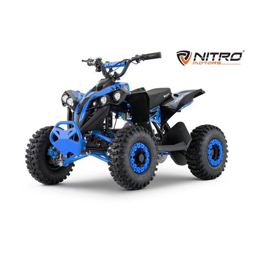 BĒRNU ELEKTRISKAIS KVADRICIKLS NITRO MOTORS 1200W 48V ECO AVENGER SNOWY TIRE XL SPORT 6"