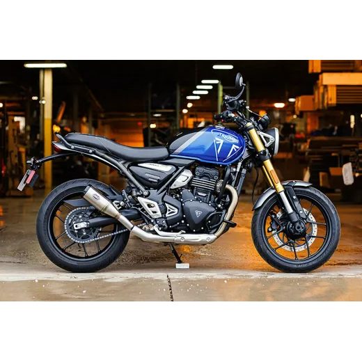 IZPŪTĒJS SO MUFFLER TRIUMPH SPEED/SCRAMBLER 400 24-25 FOR TRIUMPH SCRAMBLER 400 X ABS (NĒRUSĒJOŠAIS TĒRAUDS)