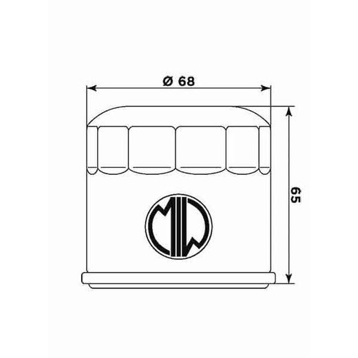 EĻĻAS FILTRS MIW S2018 (ALT. HF975)