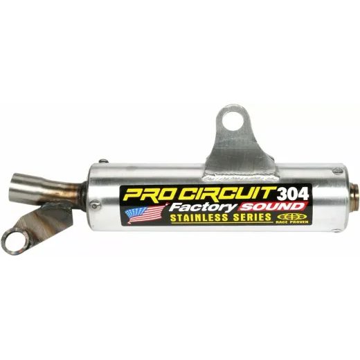SILENCER STN. SILENC. RM125 89-92 FOR SUZUKI RM 125 (NĒRUSĒJOŠAIS TĒRAUDS)