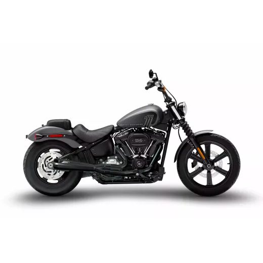 IZPLŪDES SISTĒMA SOFTAIL 2IN1 E4/E5 BLACK 17-24 FOR HARLEY DAVIDSON FXBBS 1868
