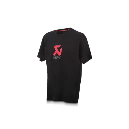 T-SHIRT MEN'S AKRAPOVIC LOGO BLACK 3XL