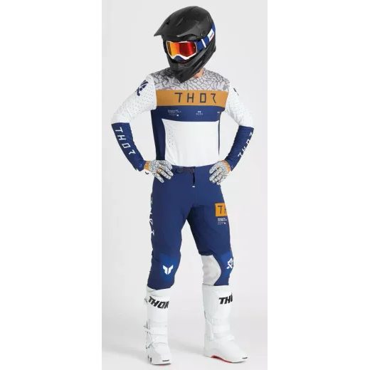 KREKLS SPORTMODE BRAVO JERSEY (ZILS, BALTS)