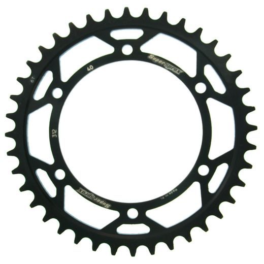 ĶĒDES KOMPLEKTS EK - SUDRABA CHAIN 525 SRX, X-RING (X, NX, QX, XS), CHK FRONT SPROCKET JT, CHK REAR SPROCKET SUPERSPROX PRIEKŠ HONDA RVF 750 / R 1994-1997