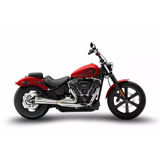IZPLŪDES SISTĒMA SOFTAIL 2IN1 E4/E5 POLISHED 17-24 FOR HARLEY DAVIDSON FXBBS 1868