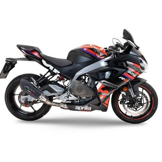 PILNA IZPLŪDES SISTĒMA GPR GP EVO4 E5.T.100.CAT.GPAN.BLT TITANIUM MATTE BLACK INCLUDING REMOVABLE DB KILLER AND CATALYST