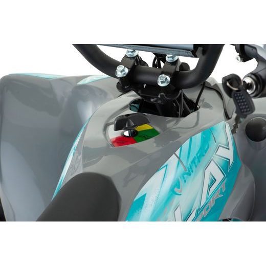 BĒRNU ELEKTRISKAIS KVADRICIKLS NITRO MOTORS 1200W 48V ECO REPLAY SNOWY TIRE XL SPORT 6"