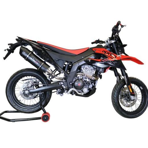 SLIP-ON EXHAUST GPR FURORE EVO4 E4.A.70.CAT.FNE4 MATTE BLACK PRIEKŠ APRILIA SX 125 2018-2020