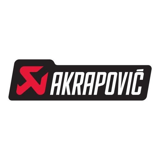 AKRAPOVIC LOGO OUTDOOR STICKER 120 X 34,