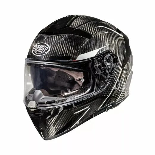 ĶIVERE DEVIL CARBON ST8 HELMET (MELNS, PELĒKS, KARBONS)