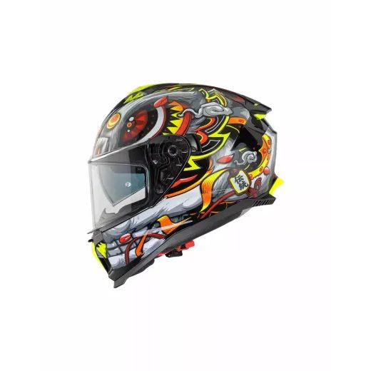 ĶIVERE TYPHOON LY GRAPHIC HELMET (DAUDZKRĀSAINS)