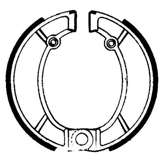 BREMŽU LOKI FERODO 225129155