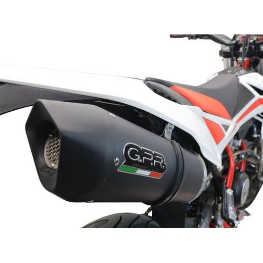 SLIP-ON EXHAUST GPR FURORE EVO4 E4.BT.12.CAT.FNE4 MATTE BLACK
