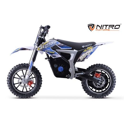 BĒRNU ELEKTRISKAIS KROSA MOTOCIKLS NITRO MOTORS 550W ECO CHEETAH DLX 10"
