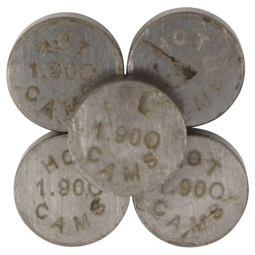 PAPLĀKSNE HOT CAMS 5PK748190 5PK (DIAMETER 7.48 MM, THICK 19.0 MM)