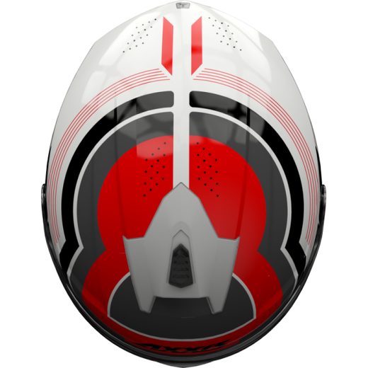 FULL FACE ĶIVERE AXXIS DRAKEN S COUGAR GLOSS FLUOR RED S