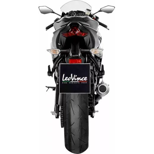 IZPŪTĒJS MUFFLER LV10 BLK KAW ZX6R FOR KAWASAKI ZX-6 R 600 (NĒRUSĒJOŠAIS TĒRAUDS)