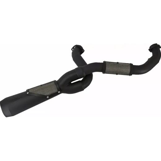 IZPLŪDES SISTĒMA EXH 2:1 BIG SEXY TC BLK FOR HARLEY DAVIDSON FLHR 1450 (NERŪSĒJOŠAIS TĒRAUDS)