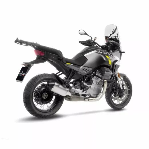 LABAIS MUFFLER LV14 MOTO GUZZI STELVIO SS/CF FOR MOTO GUZZI STELVIO 1000 ABS (OGLEKĻA ŠĶIEDRA)