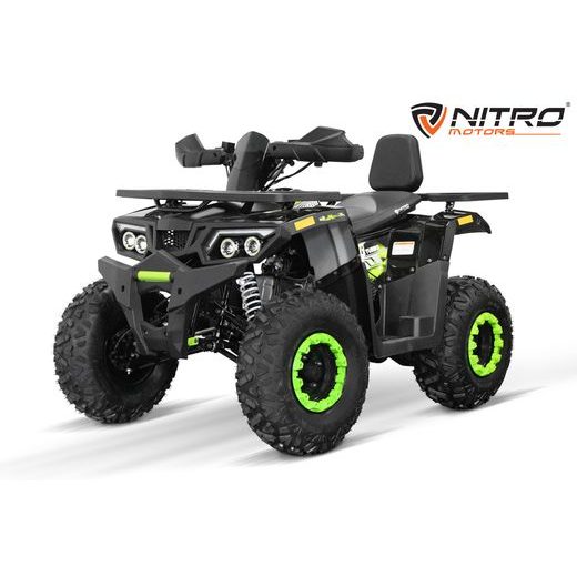 BĒRNU KVADRACIKLS NITRO MOTORS 180CC RUGBY V3 CVT RS10 PLATINUM