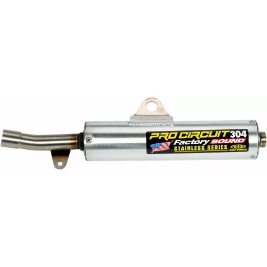 SILENCER STN. SIL. YZ/WR250, 1990 FOR YAMAHA YZ 250 (NĒRUSĒJOŠAIS TĒRAUDS)