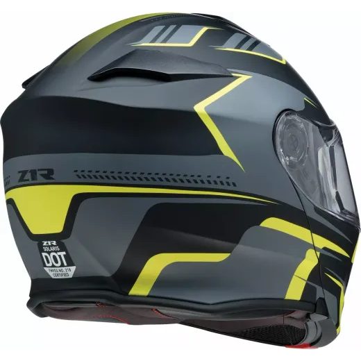 ĶIVERE SOLARIS 2.0 SLATER MODULAR HELMET (MELNS, DZELTENS)