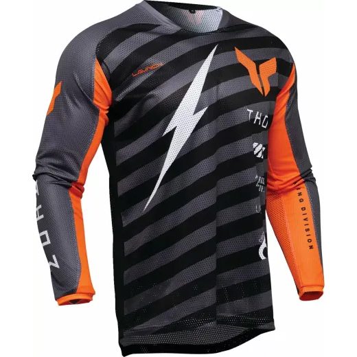 KREKLS LAUNCHMODE VENTED RAID JERSEY (MELNS, PELĒKS)
