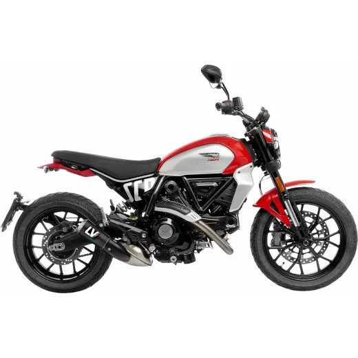 IZPŪTĒJS MUFFLER LV-10 CARBON DUCATI SCRAMBLER 800 FOR DUCATI SCRAMBLER 803 ABS (OGLEKĻA ŠĶIEDRA)