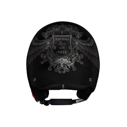 ĶIVERE NEXX HELMET Y.10 EAGLE RIDER (MELNS, PELĒKS, MATĒTS)