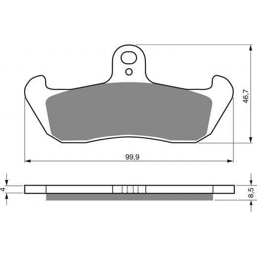BREMŽU UZLIKAS GOLDFREN 006 K5