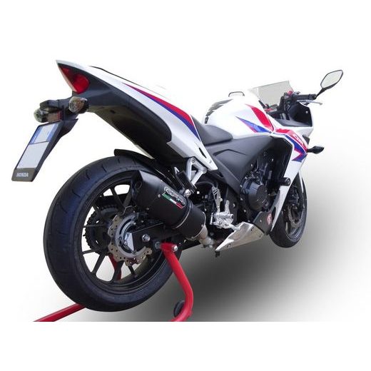 SLIP-ON EXHAUST GPR FURORE NERO H.254.1.FUNE MATTE BLACK