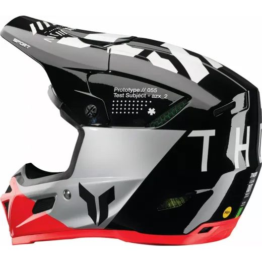 ĶIVERE REFLEX SPORT STRIKE MIPS® HELMET (MELNS, BALTS, SARKANS)