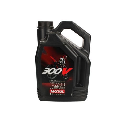 MOTOREĻĻA MOTUL 300V FACTORY LINE OFF ROAD 15W-60 4T 4L