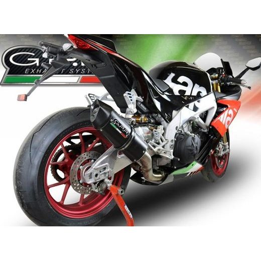 SLIP-ON EXHAUST GPR FURORE EVO4 E4.A.73.CAT.FNE4 MATTE BLACK PRIEKŠ APRILIA RSV4 1100 (FACTORY) 2019-2020