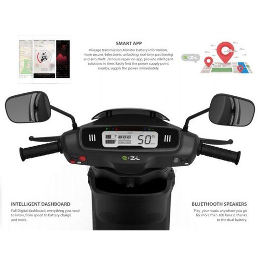 ELEKTRISKAIS MOTOROLLERIS KEEWAY E-ZI PLUS